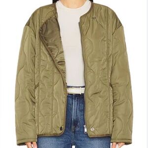 PISTOLA Olive Quilted Jacket